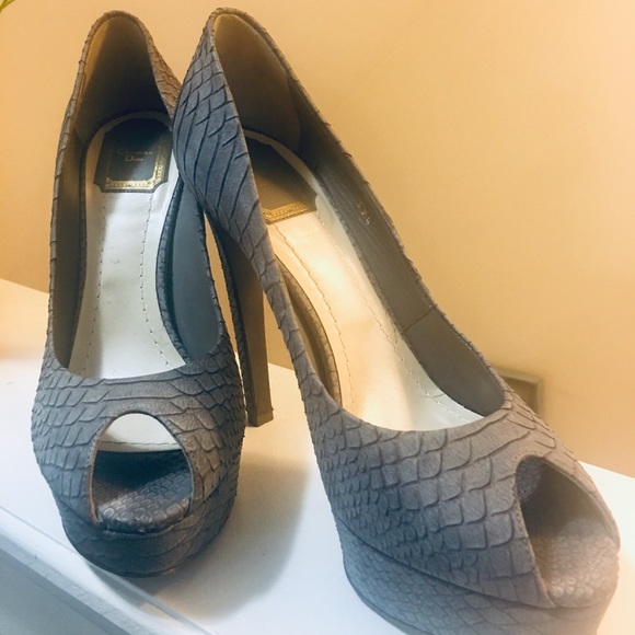 Christian Dior open toed pump - Picture 5 of 6